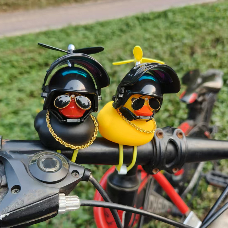 Yellow Cycling Gear - Guidon de vélo en forme de
