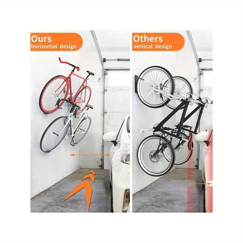 Cycling Gear Wall Storage - Support mural de suspension de pédale
