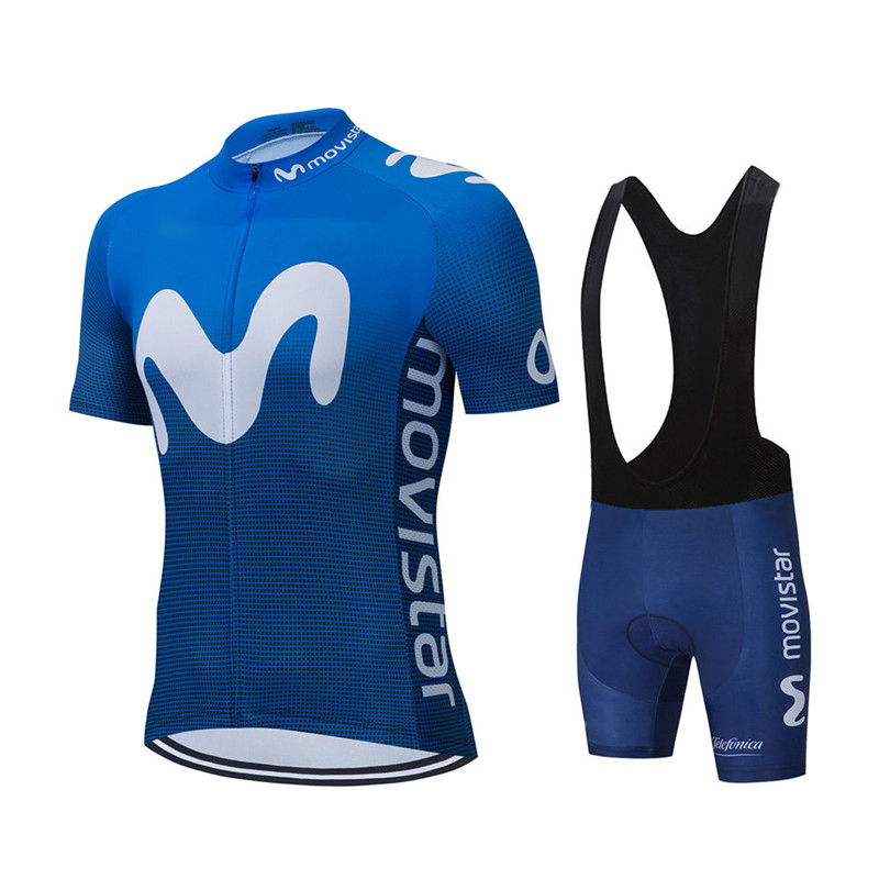 Cycling Gear Waterproof - Movistar – ensemble de cyclisme pour