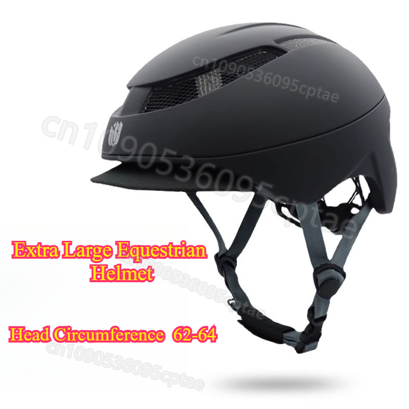 Cycling Gear For Large Men - Casque d'équitation surdimensionné 62-64 cm, protection