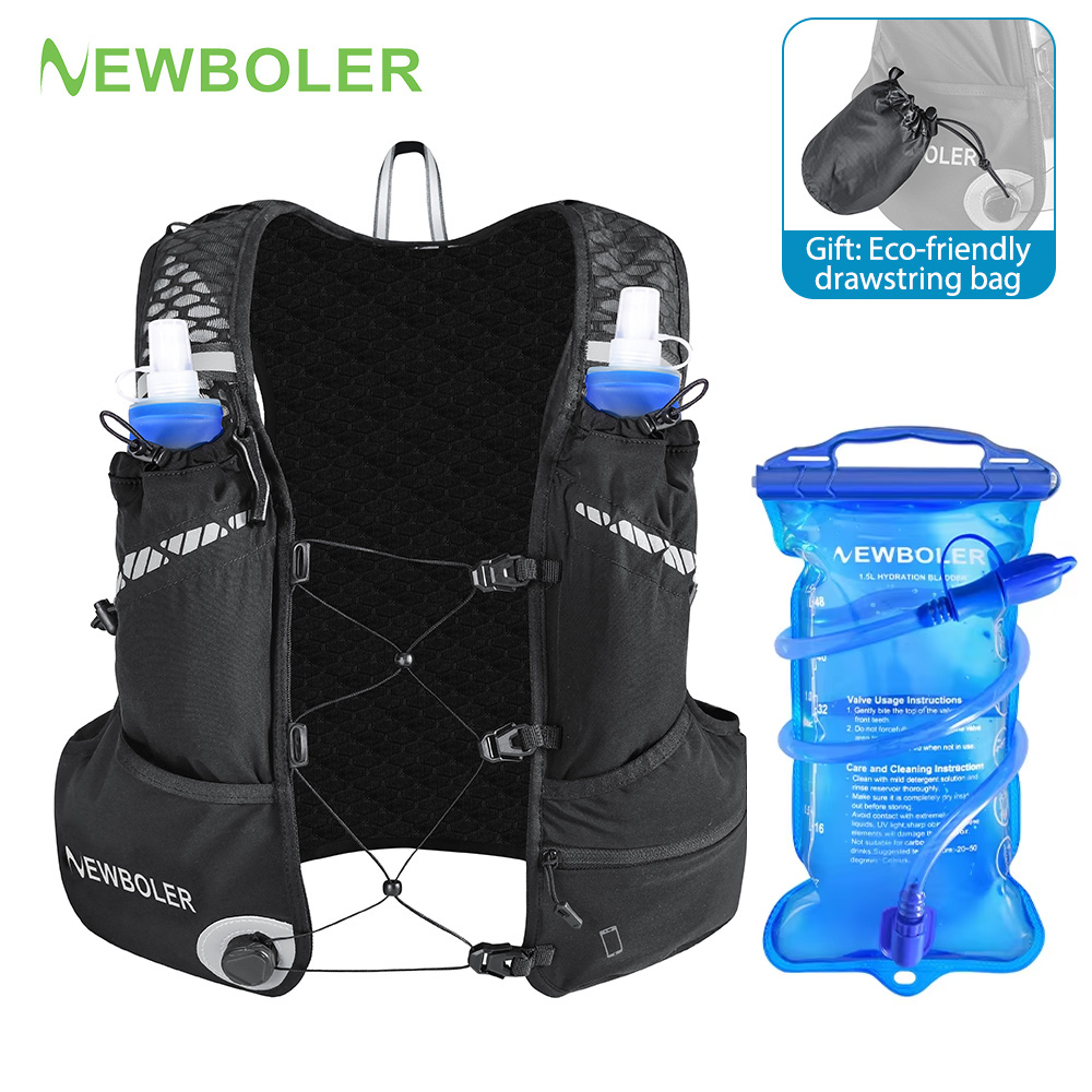 Cycling Gear Vest - Gilet d'hydratation respirant 8L pour course