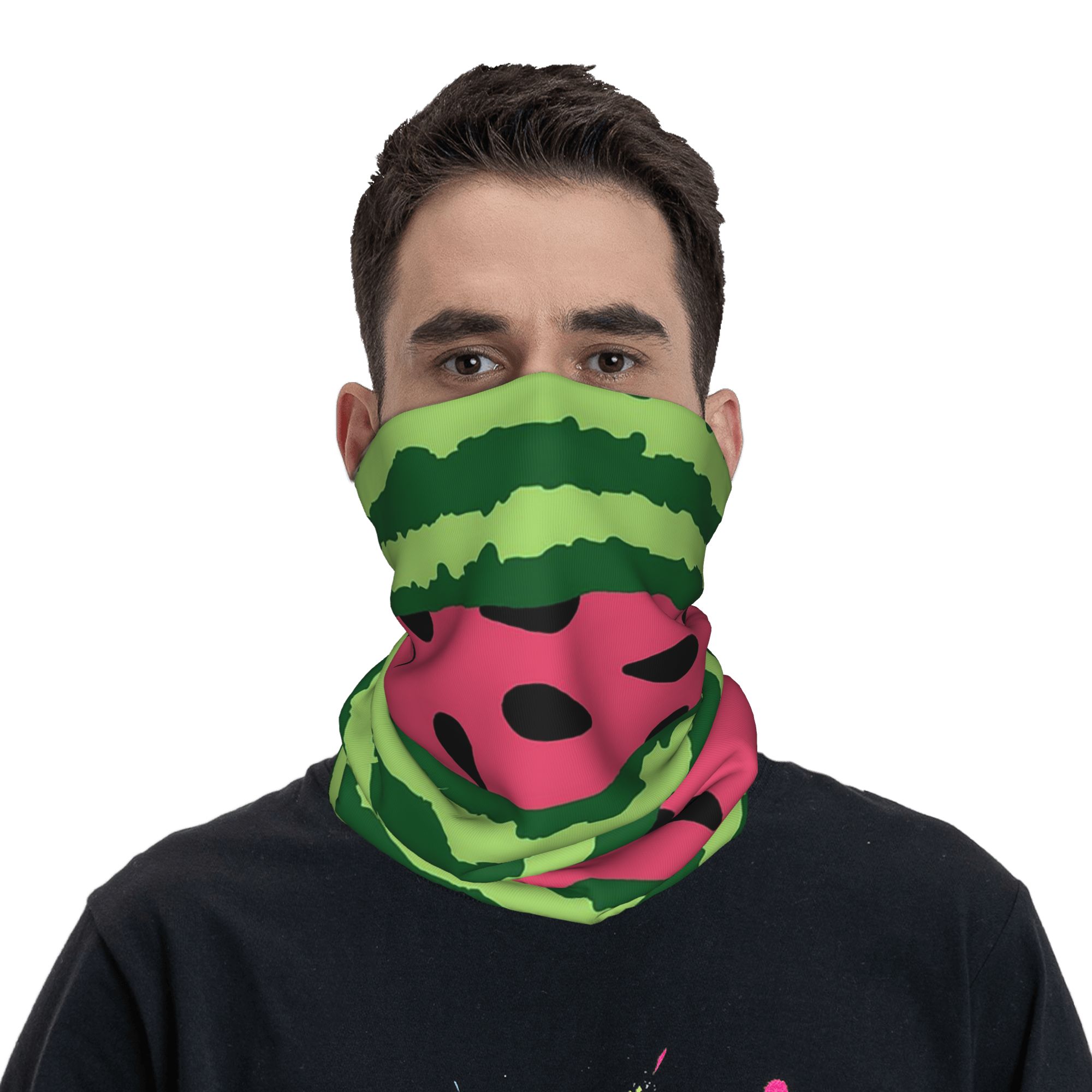 Bandana en forme de pastèque,  - Cycling Face Mask avis et prix