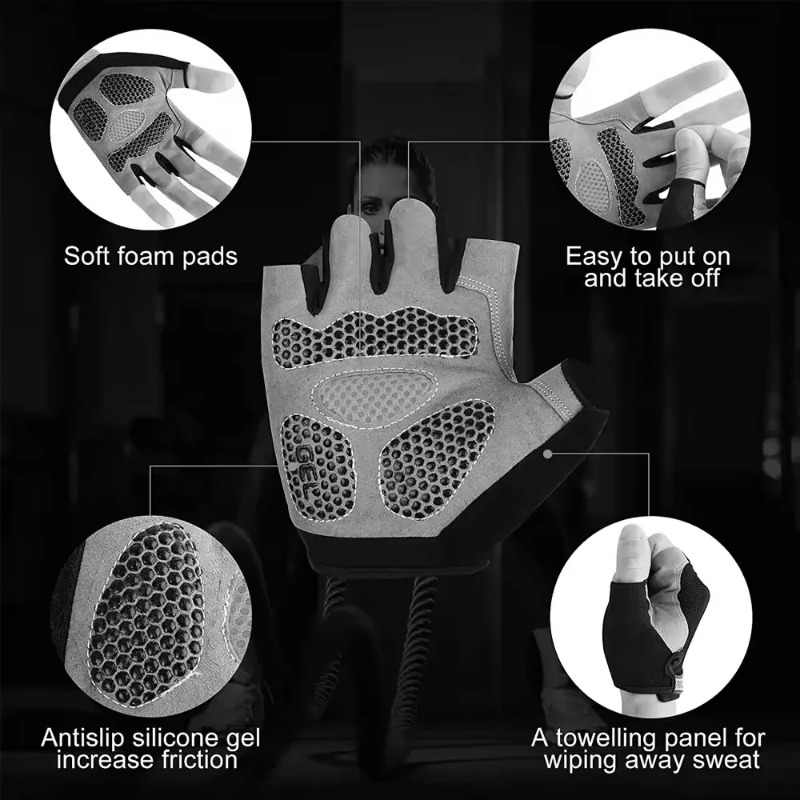 Gants de cyclisme antidérapant - Cycling Gear Girls avis et prix