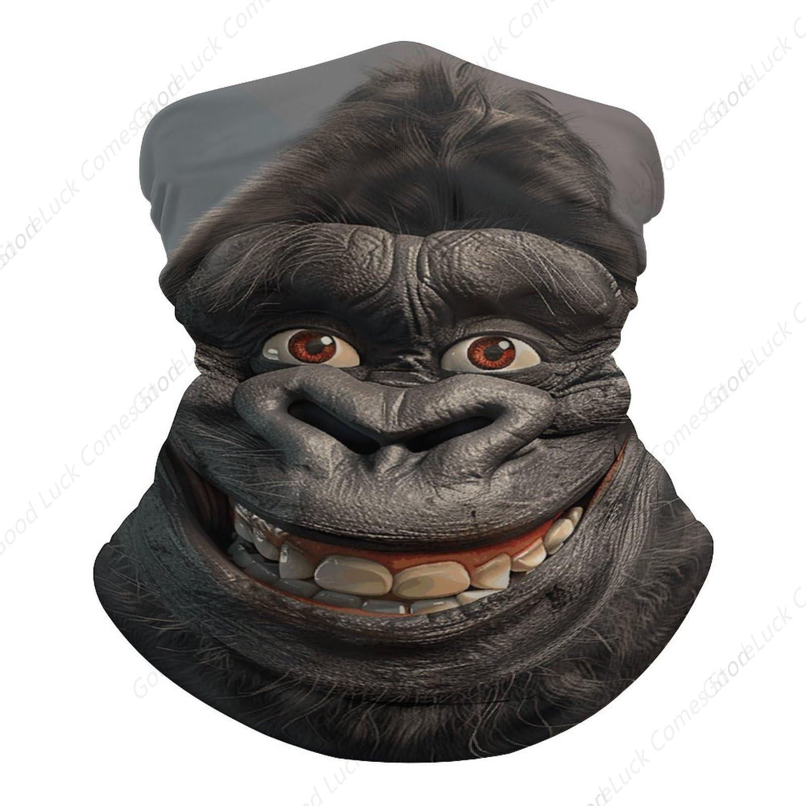 Gorille souriant Photo Bandana - Cycling Face Mask avis et prix