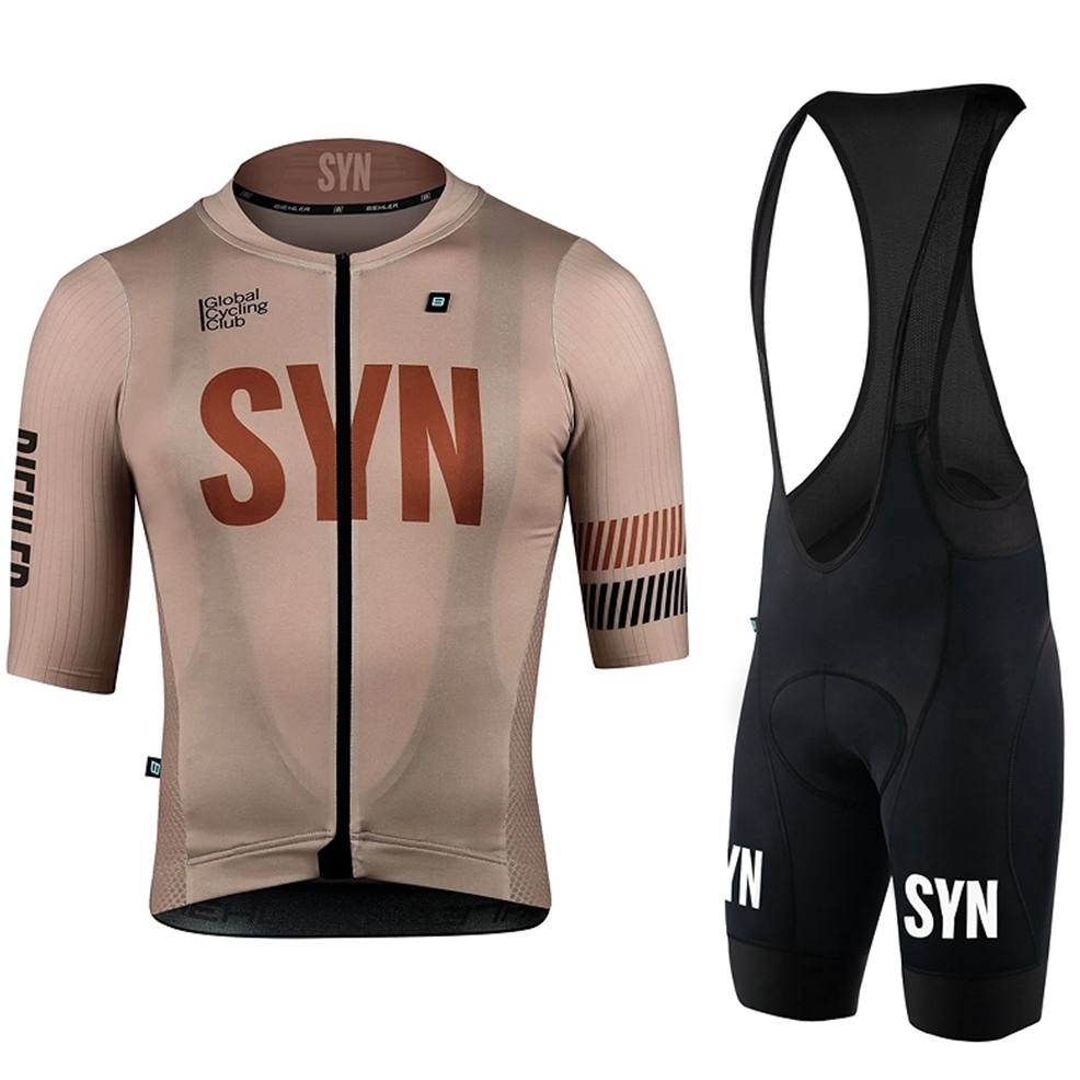SYN-Maillot de cyclisme marron - Cycling Gear Waterproof avis et prix