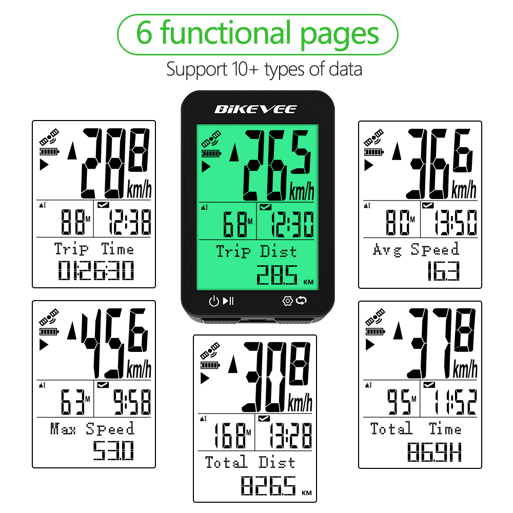 BIKEVEE Compteur de vitesse sa - Cycling Gear Rack avis et prix