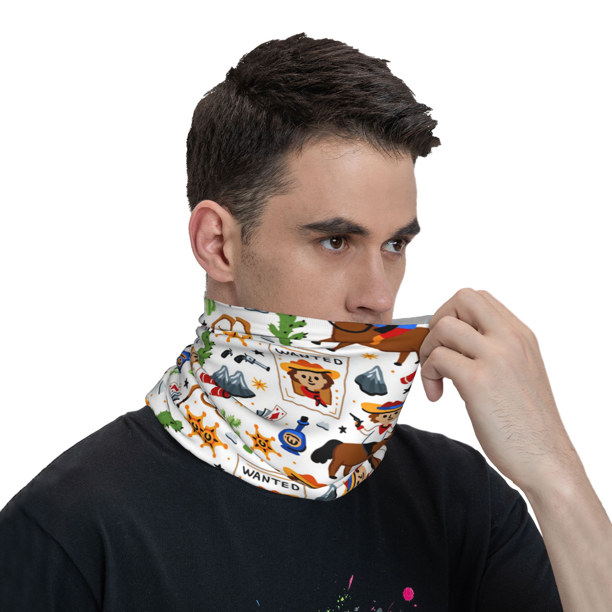 Cagoule de cowboy western pour - Cycling Face Mask avis et prix