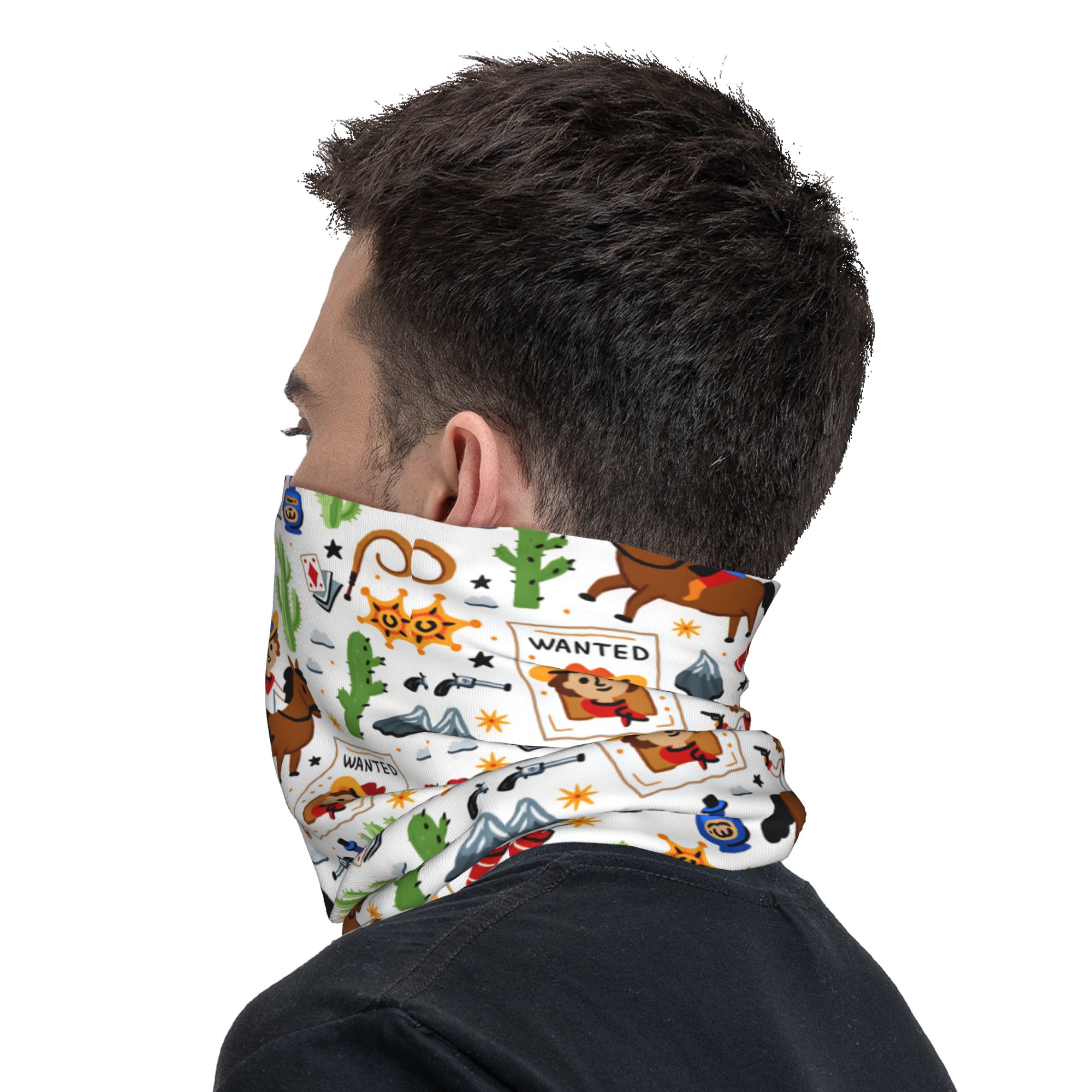 Cagoule de cowboy western pour - Cycling Face Mask avis et prix
