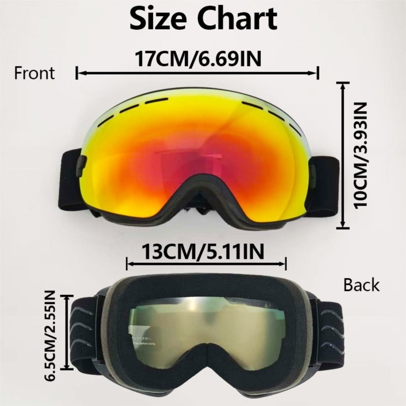 Masque de ski respirant à gran - Cycling Gear For Large Men avis et prix
