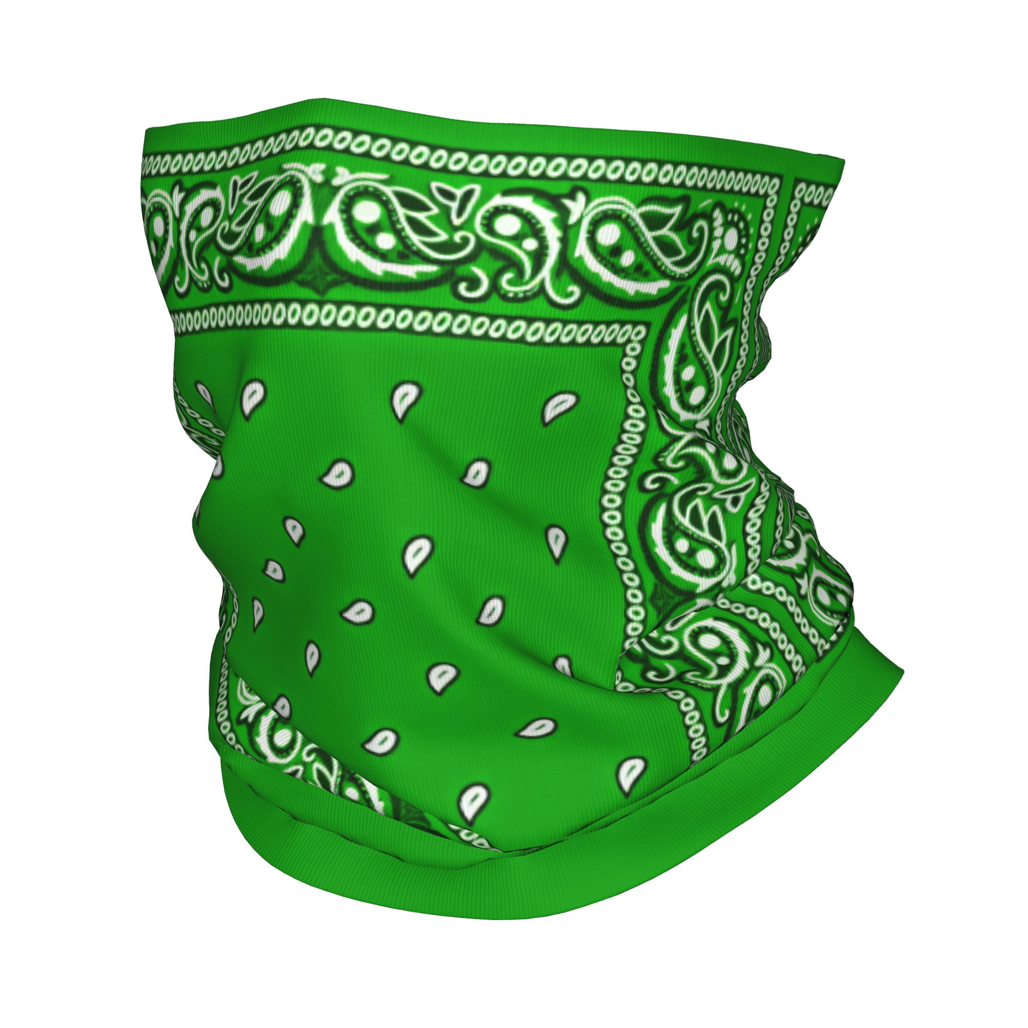 Bandana vert, masque de cyclis - Cycling Face Mask avis et prix
