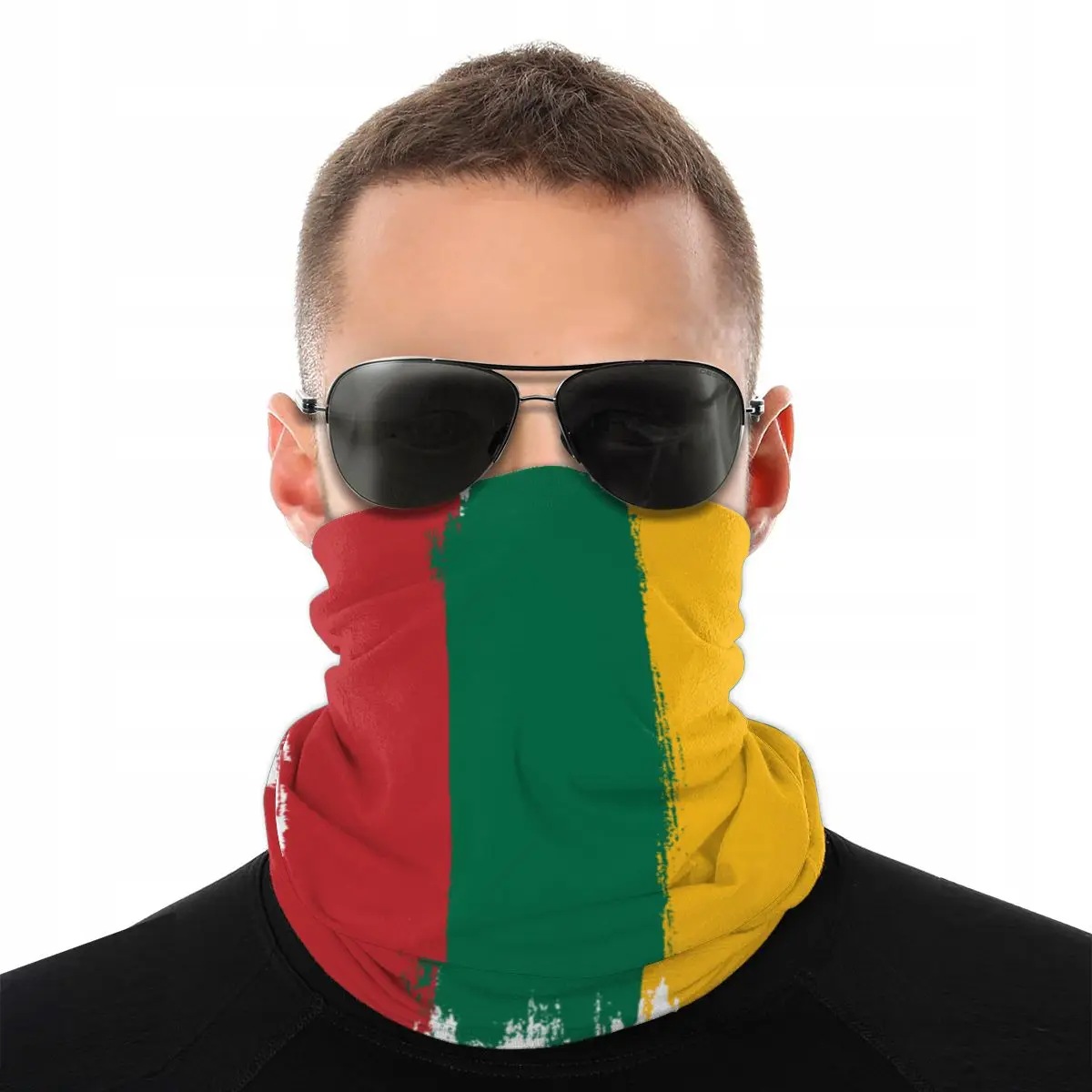 Nouveaux foulards drapeau litu - Cycling Face Mask avis et prix